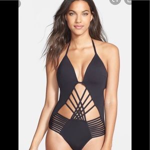 Kenneth Cole Strappy Cut out  swimsuit